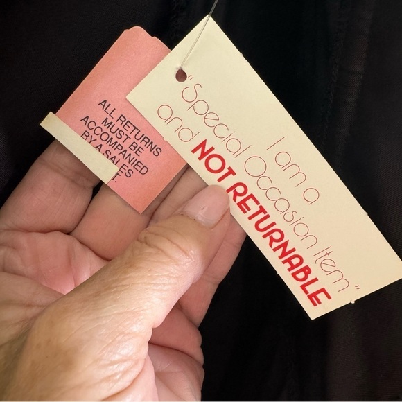 Vintage 80s Gunne Sax Polka Dot Hi-Low Dress Size: 9/10 NWT - Picture 7 of 13